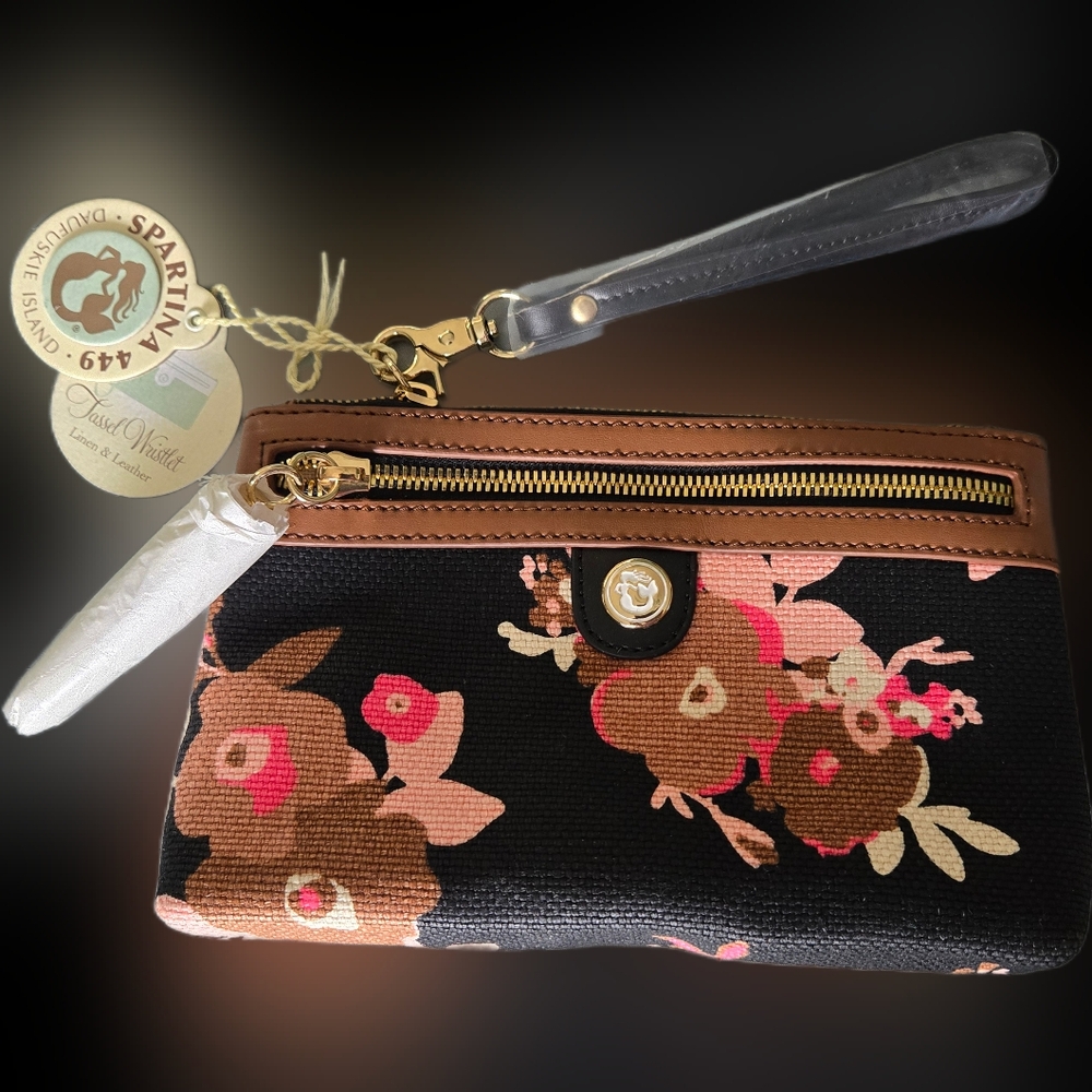 NEW! Spartina 449 Tassel Wristlet